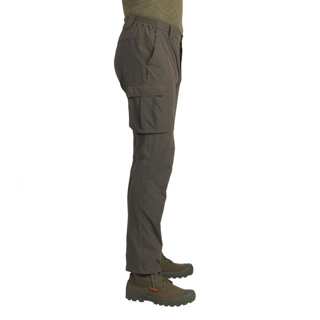 500 Lightweight, breathable hunting trousers, beige
