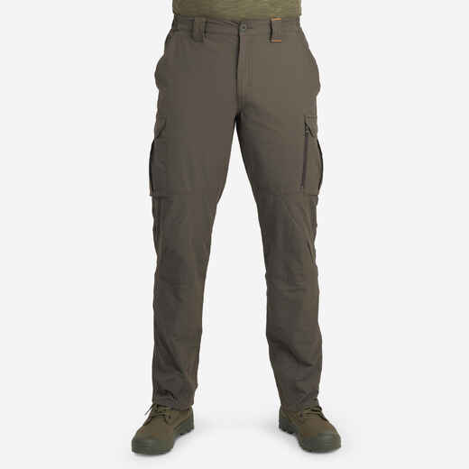 
      Men's Country Sport Lightweight Breathable Trousers - 500 Green
  