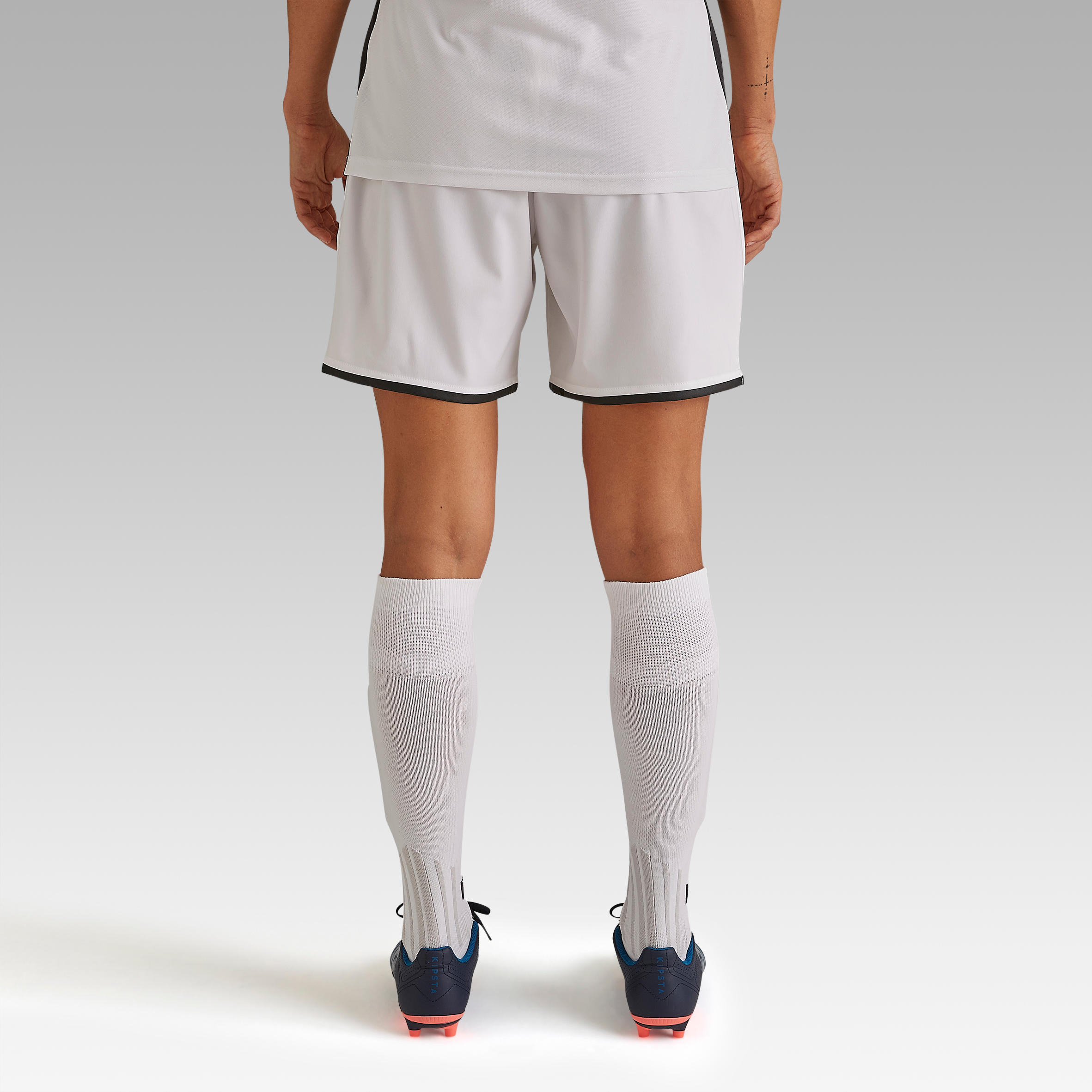 F500 Women's Football Shorts - White 4/9