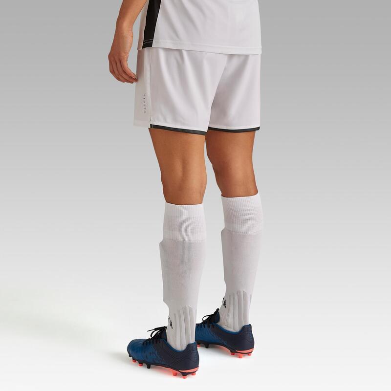 Pantalón Corto de Fútbol  F500 Mujer Blanco