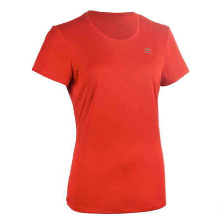 Majica kratkih rukava za atletske klubove ženska crvena