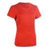 T-Shirt Leichtathletik Club Damen rot