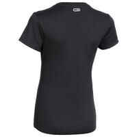 T-Shirt Leichtathletik Club Damen schwarz