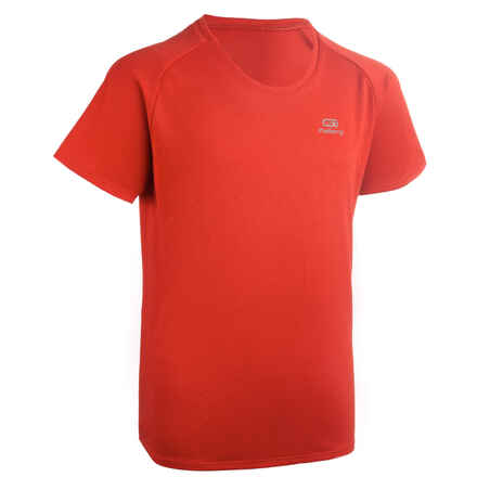 T-Shirt Leichtathletik Club personalisierbar Kinder rot