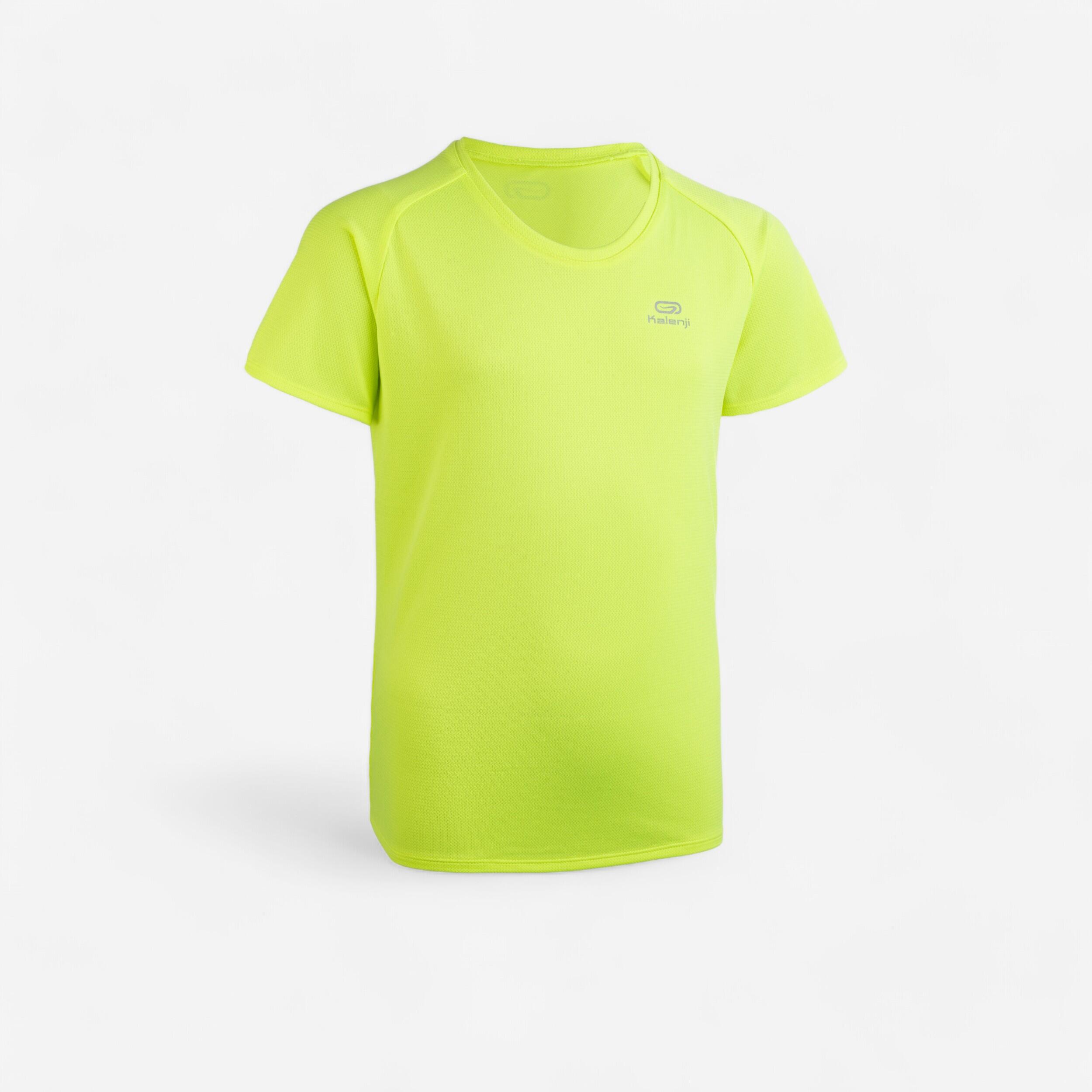 t shirt enfant jaune