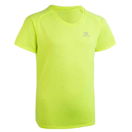 Neonsko rumena otroška klubska majica, ki jo je mogoče prilagoditi