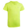 Kids' Athletics Club Personalisable T-Shirt - Neon Yellow
