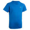 Detské tričko na atletiku prispôsobiteľné modré