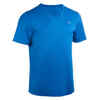 Vīriešu vieglatlētikas personalizējams T krekls, zils
