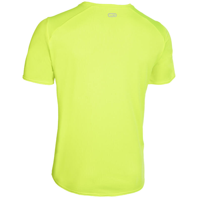 T-shirt atletica uomo personalizzabile giallo fluo