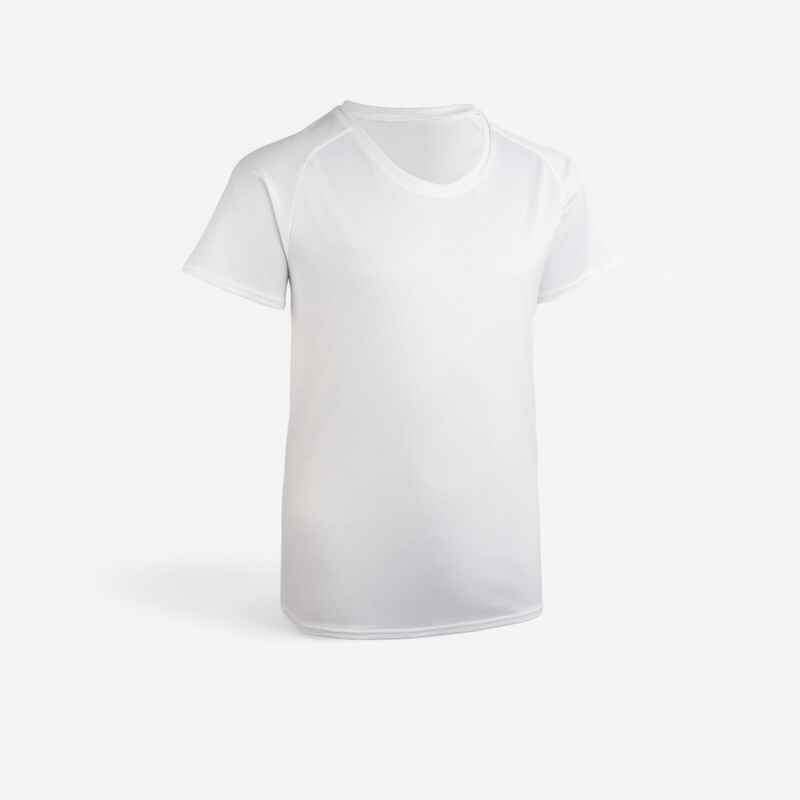 T-Shirt Leichtathletik Club personalisierbar Kinder weiß T-Shirt Leichtathletik Club personalisierbar Kinder weiß