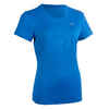 Dámske tričko na atletiku prispôsobiteľné modré