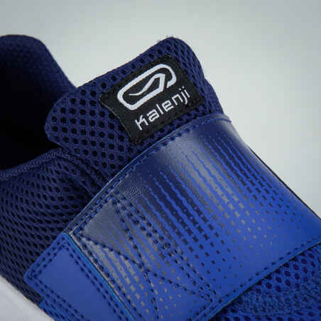 حذاء رياضي بشريط ذاتي اللصق للأطفال - أزرق