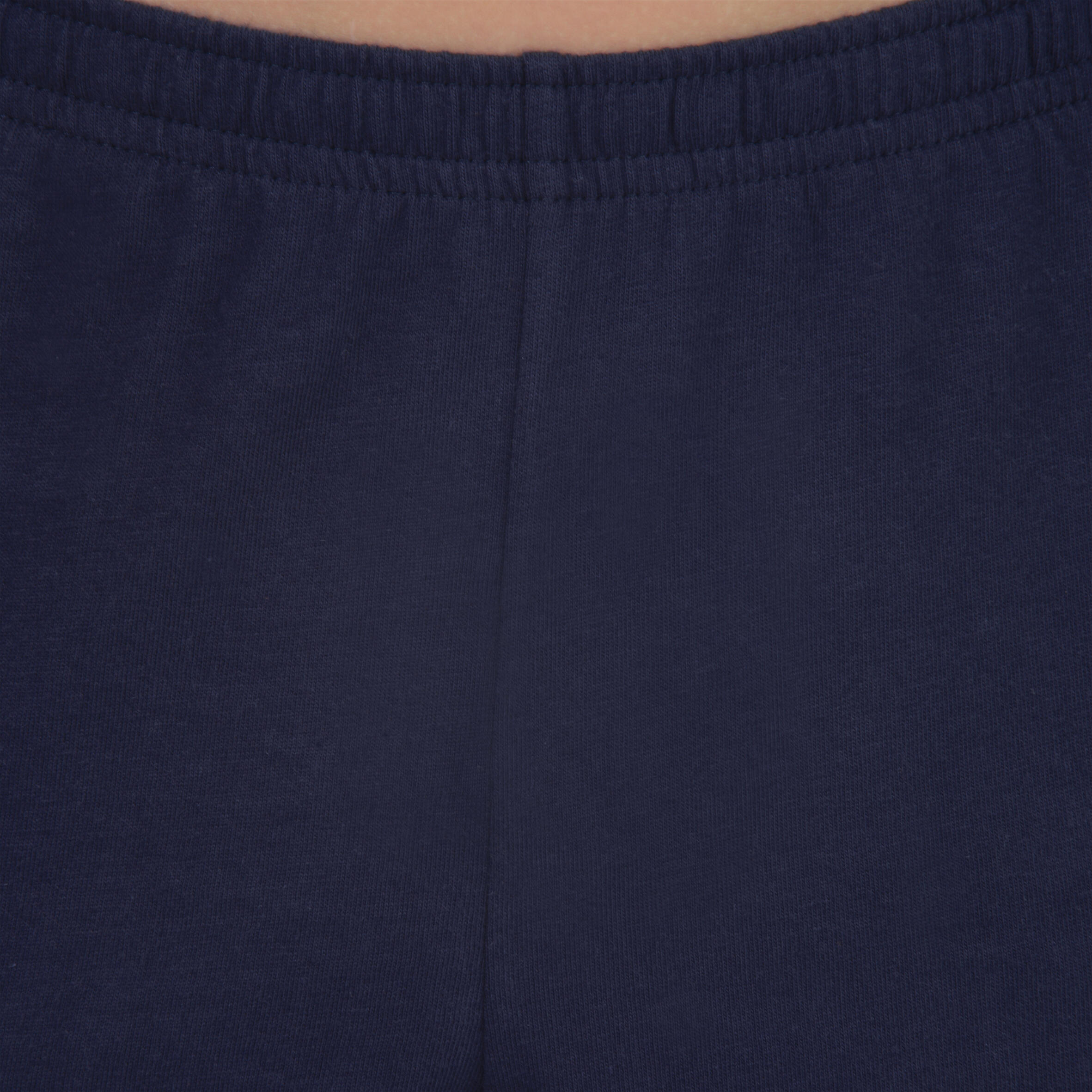 Kids' Gym Shorts 100 Navy Blue Navy blue‎ Domyos Decathlon
