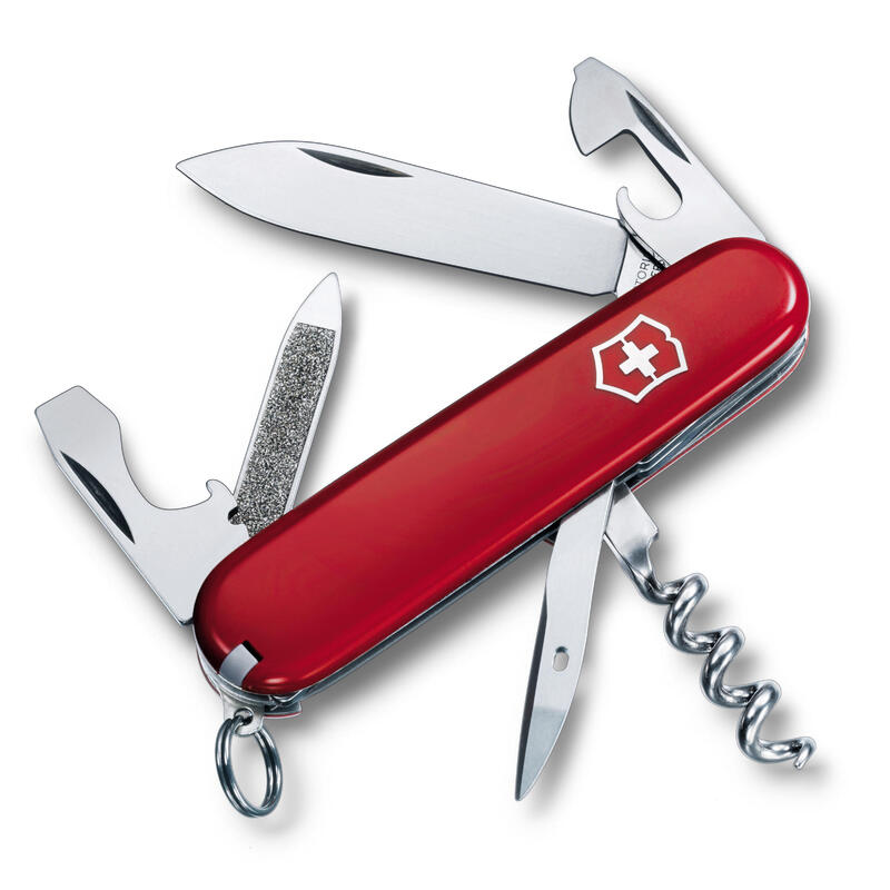 Navaja Suiza Camping Trekking Senderismo Victorinox Rojo 13 Funciones