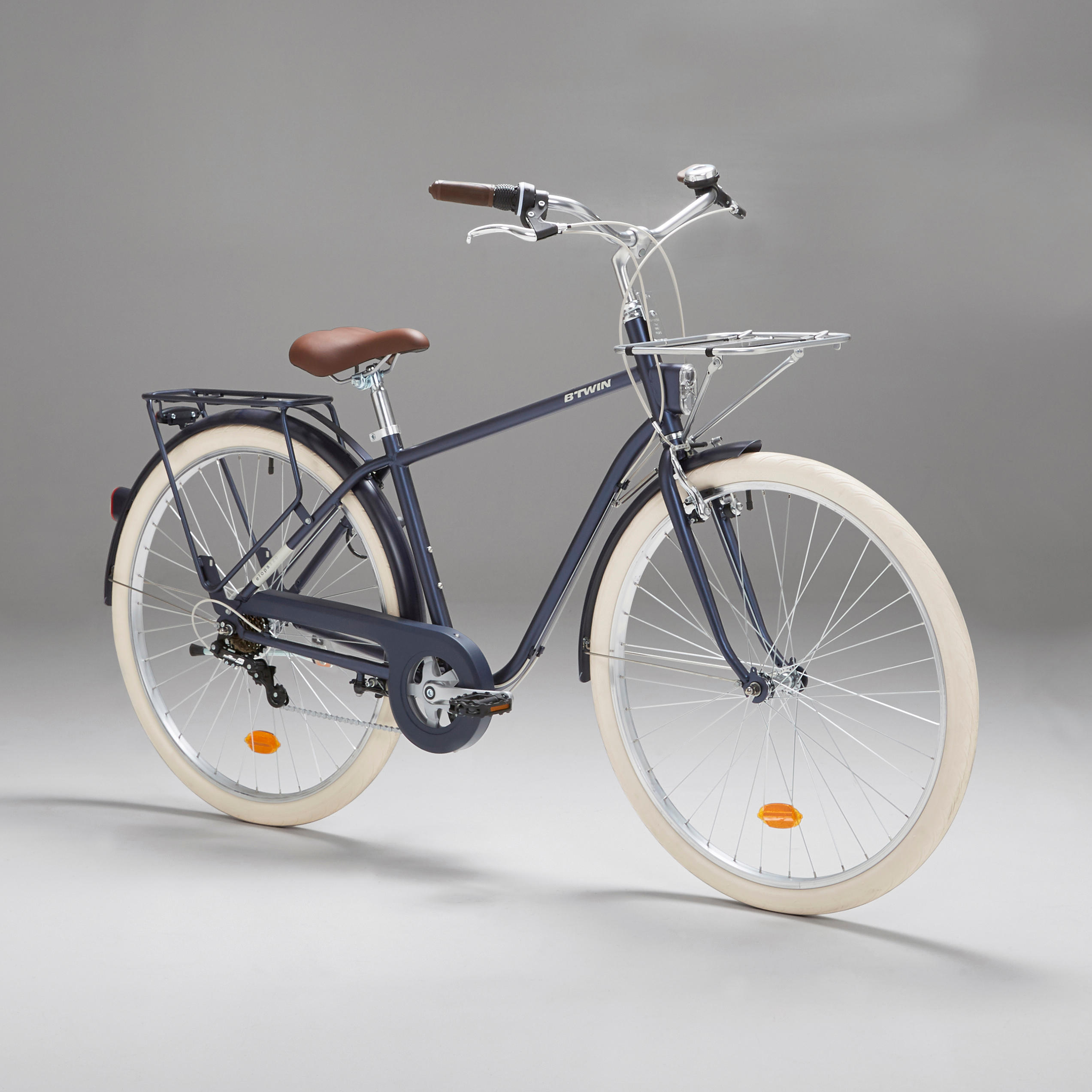 Velo de ville elops 520 cadre haut kaki new arrivals