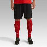 Men football shorts f100 - black