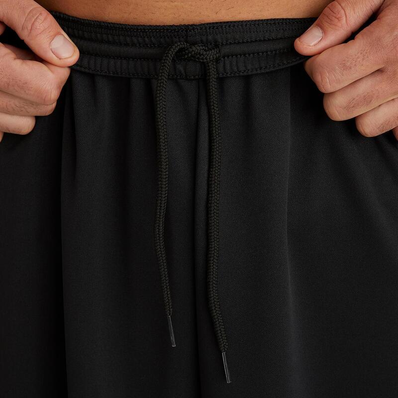 Short de football adulte essentiel noir