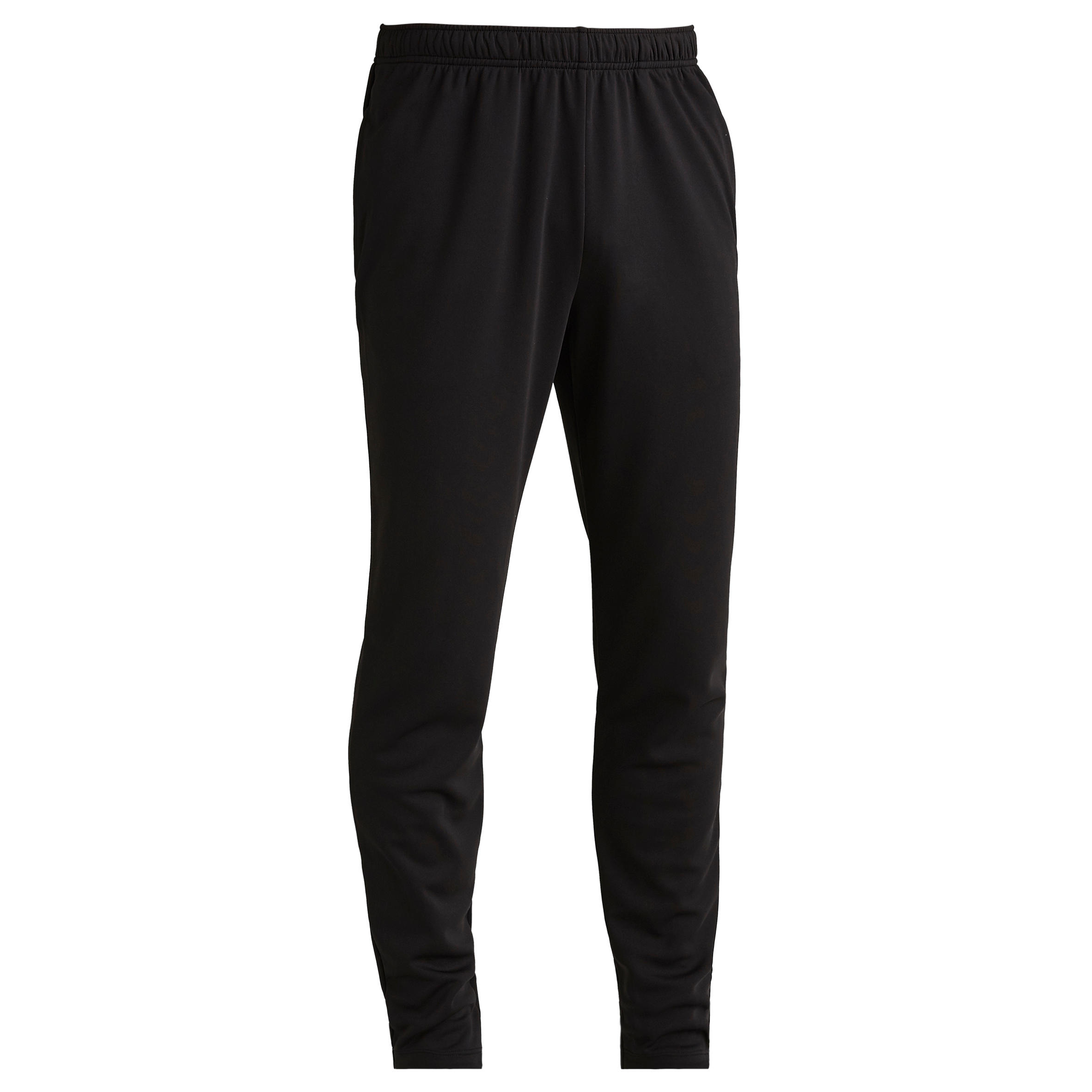 Pantal n de sudadera de f tbol para adulto Kipsta Essentiel negro