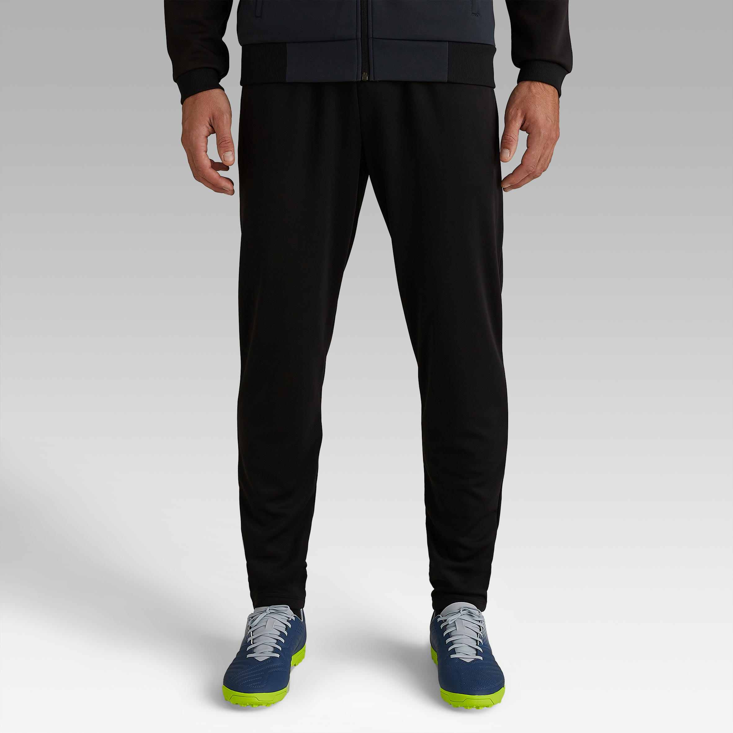 Men’s Soccer Bottoms - Essential Black - KIPSTA