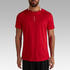 Men football jersey shirt f100 - red