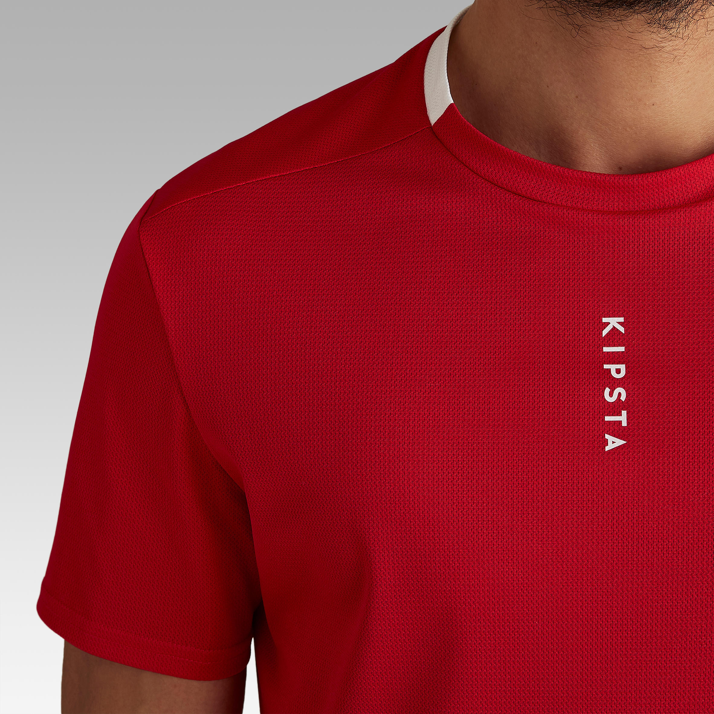 Adult Football Shirt Essential Club - Red 16/34
