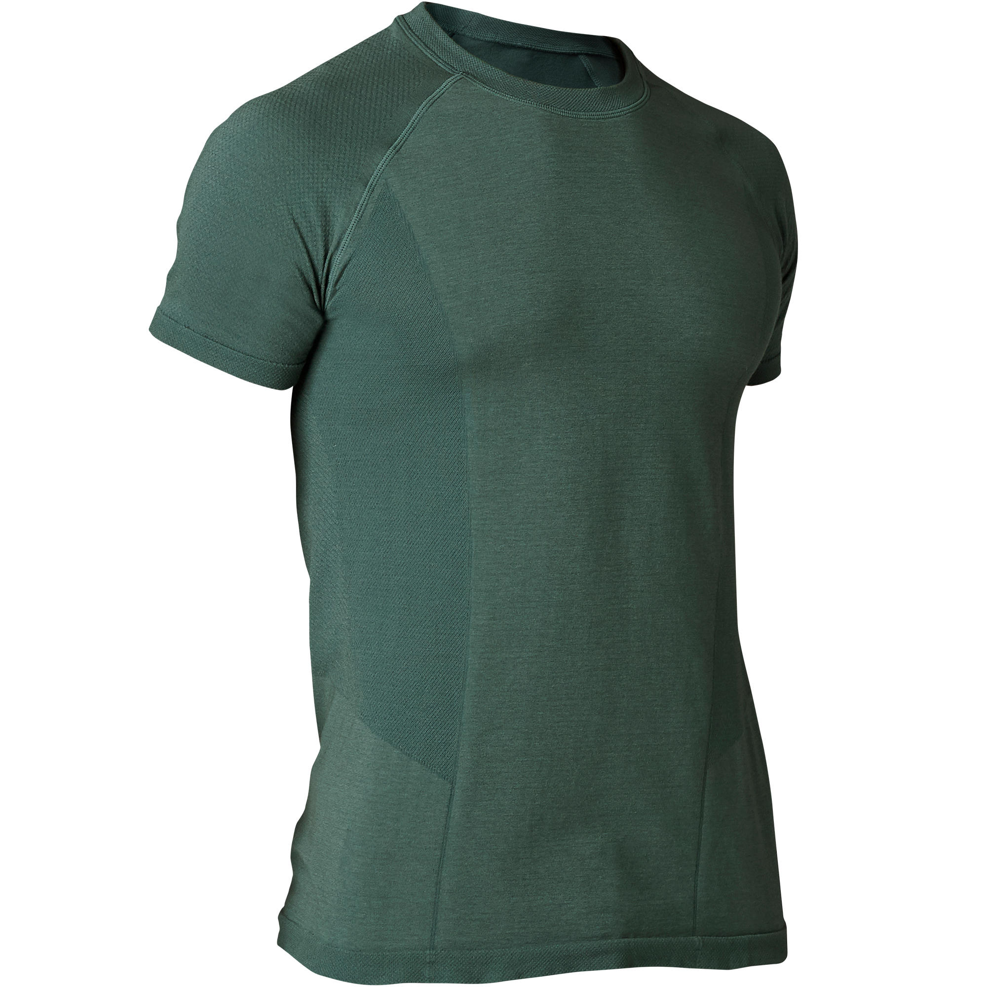 t shirt homme verte