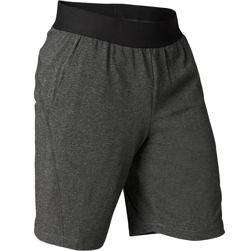 Organic cotton yoga shorts - Men - Decathlon