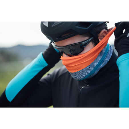 Cycling Neck Warmer RoadR 100 - Yellow