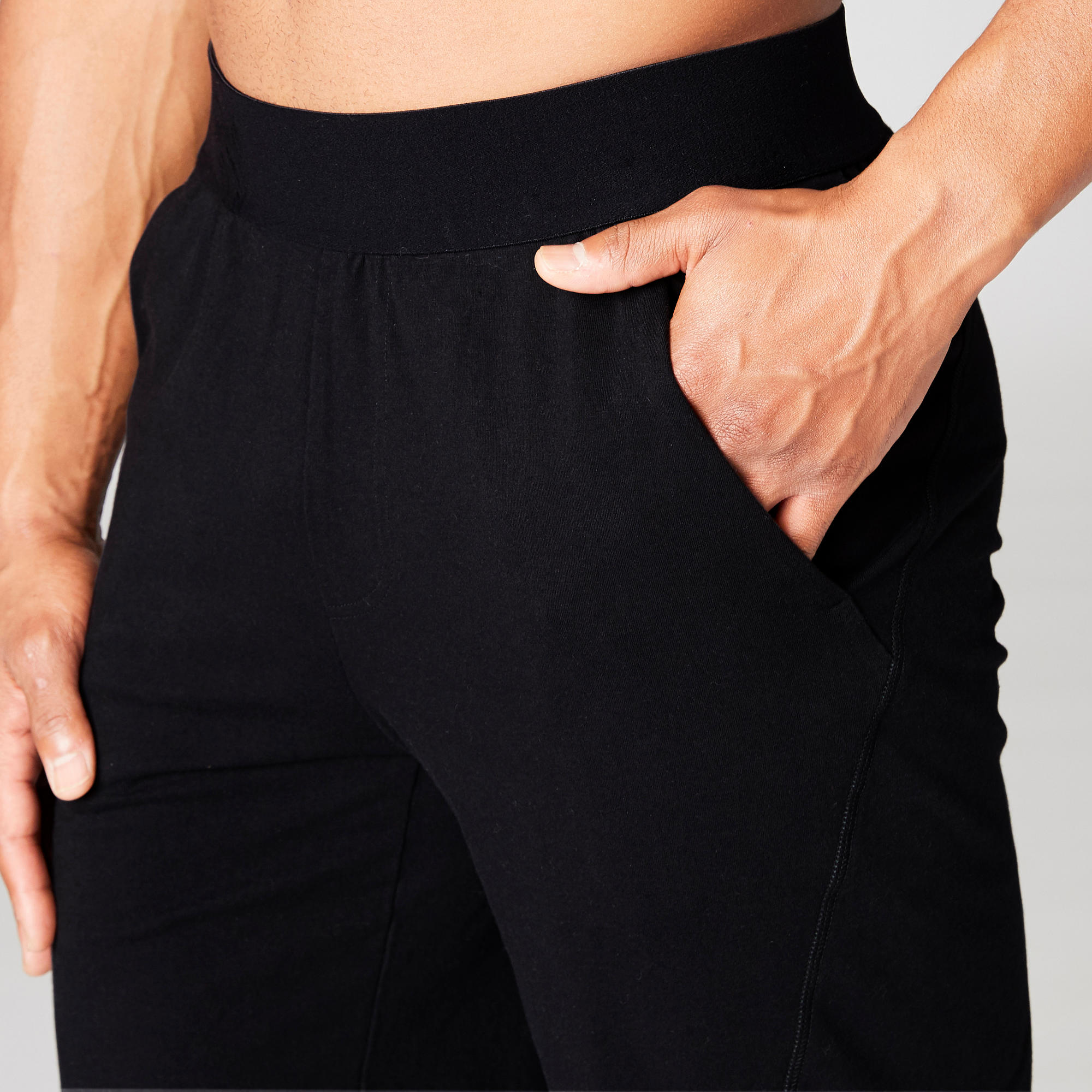 JOGGER PANTALÓN CHÁNDAL HOMBRE YOGA ECOFRIENDLY NEGRO 4/6