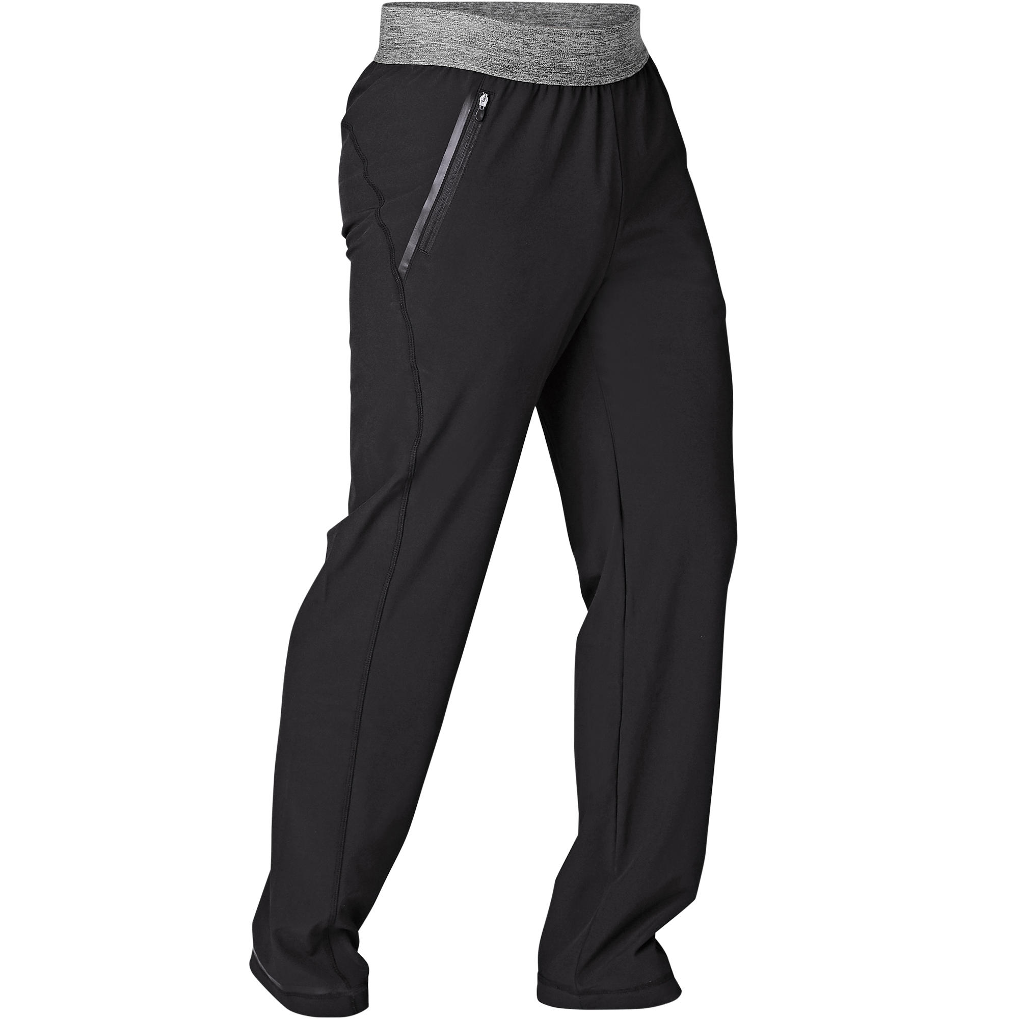Domyos Decathlon Unisex Outdoor Track Active Pants Size 32X31 Black EUC |  eBay