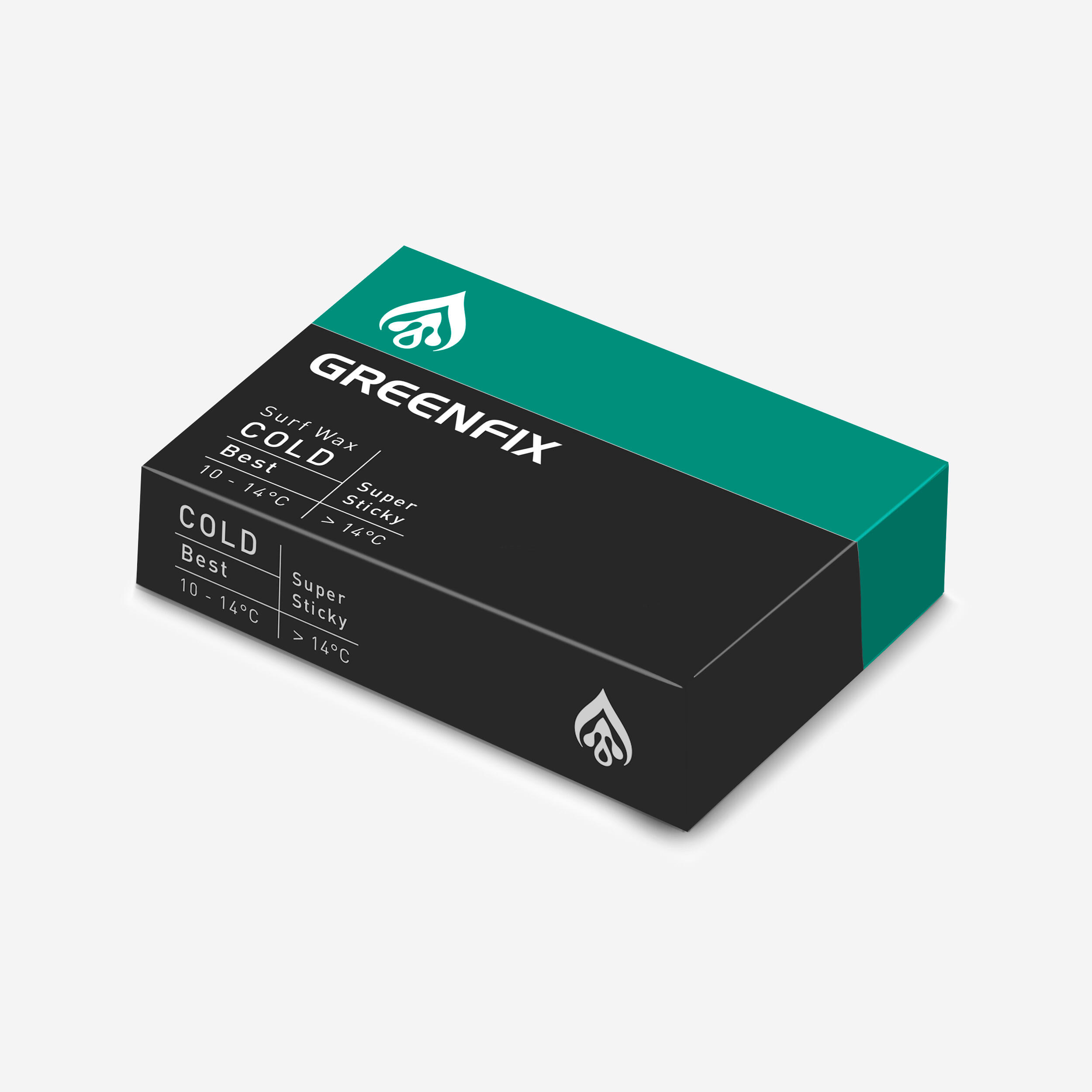 Green Fix - Wax Pour Eau Froide 10 À 14 °c - Wax - Surf Bodyboard Ski Nautique - - Taille Unique - Decathlon