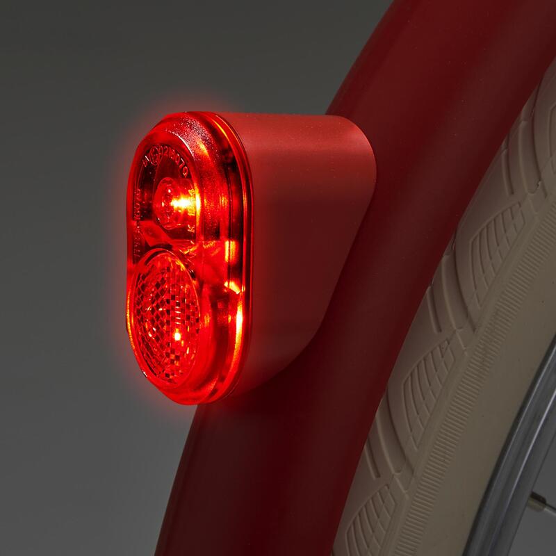 Dinamós hátsó lámpa Elops520, led, piros