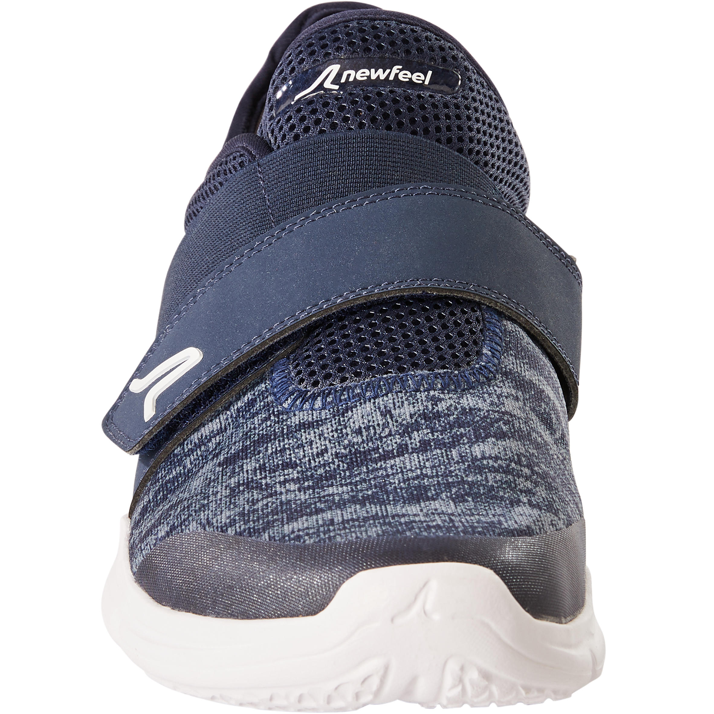 navy walking shoes