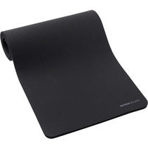 Review Pilates Comfort Mat Size Large 190cmx70cmx20mm Black Domyos By Decathlon