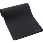 Domyos Fitnessmat pilatesmat Comfort L zwart 190 cm x 70 cm x 20 mm
