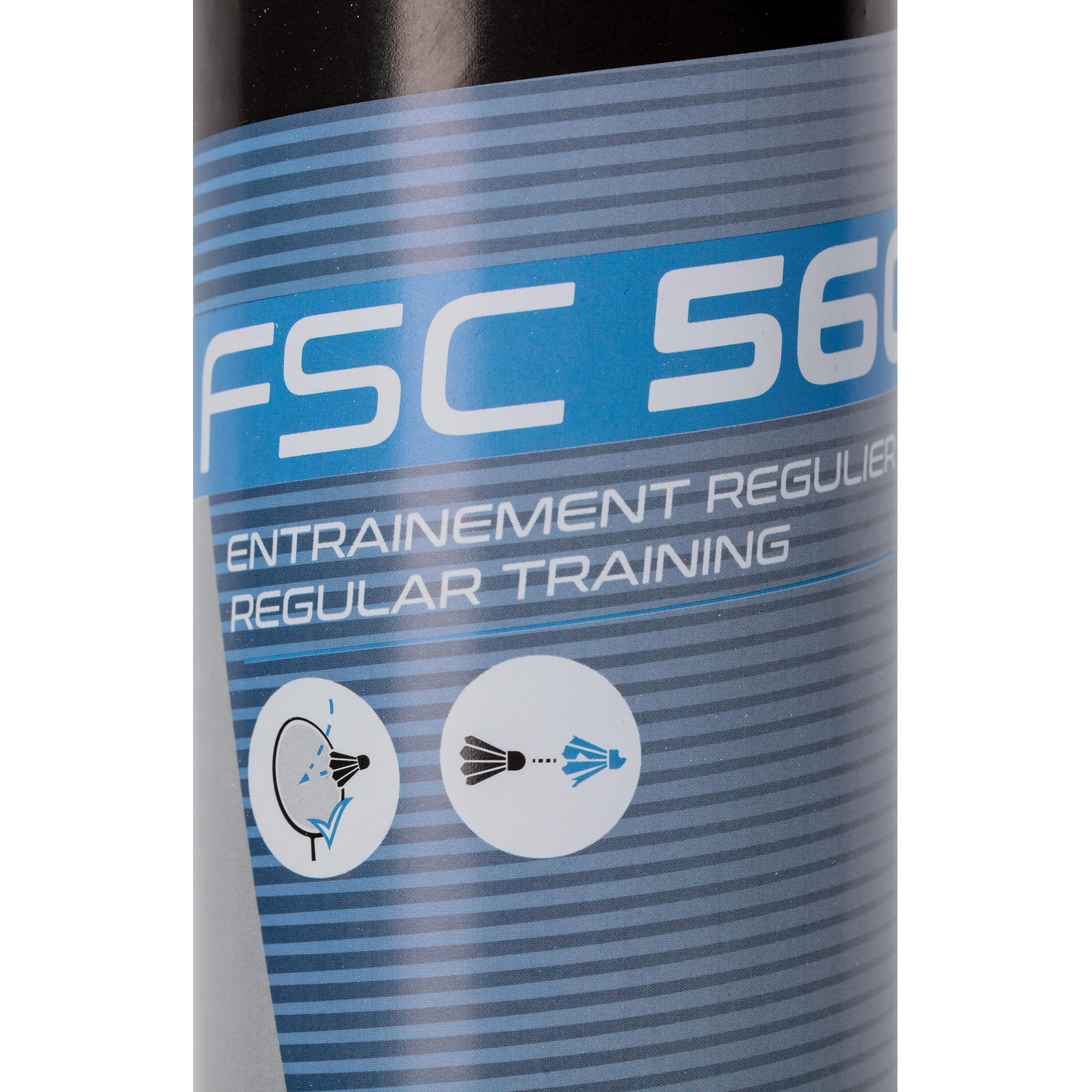 Lot De 12 Volants De Badminton Plumes FSC 560 Vitesse 78 6/13