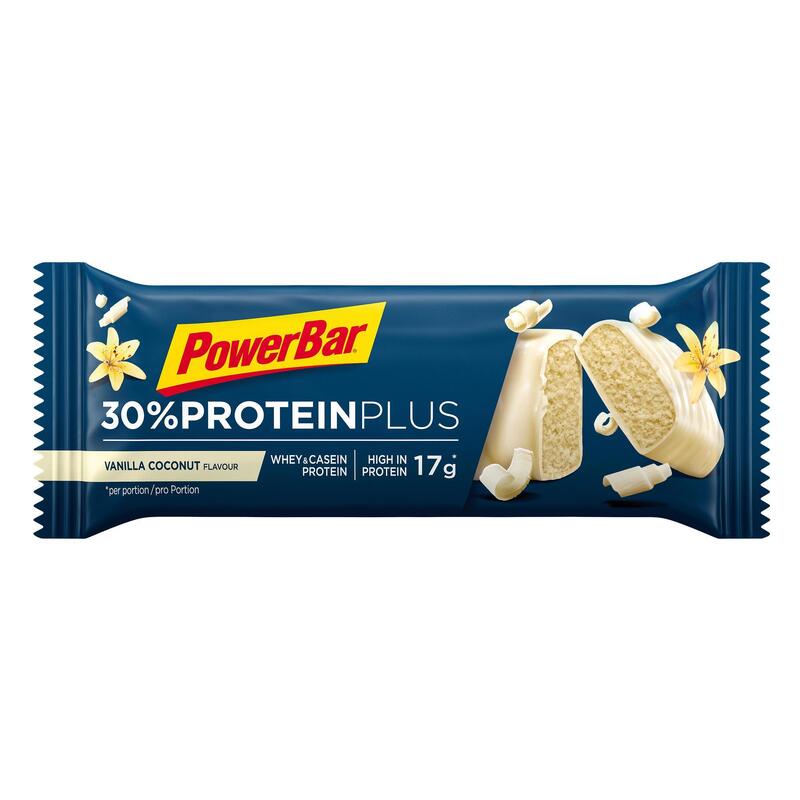 Barretta proteica PROTEIN PLUS 30% vaniglia-noce di cocco 55g