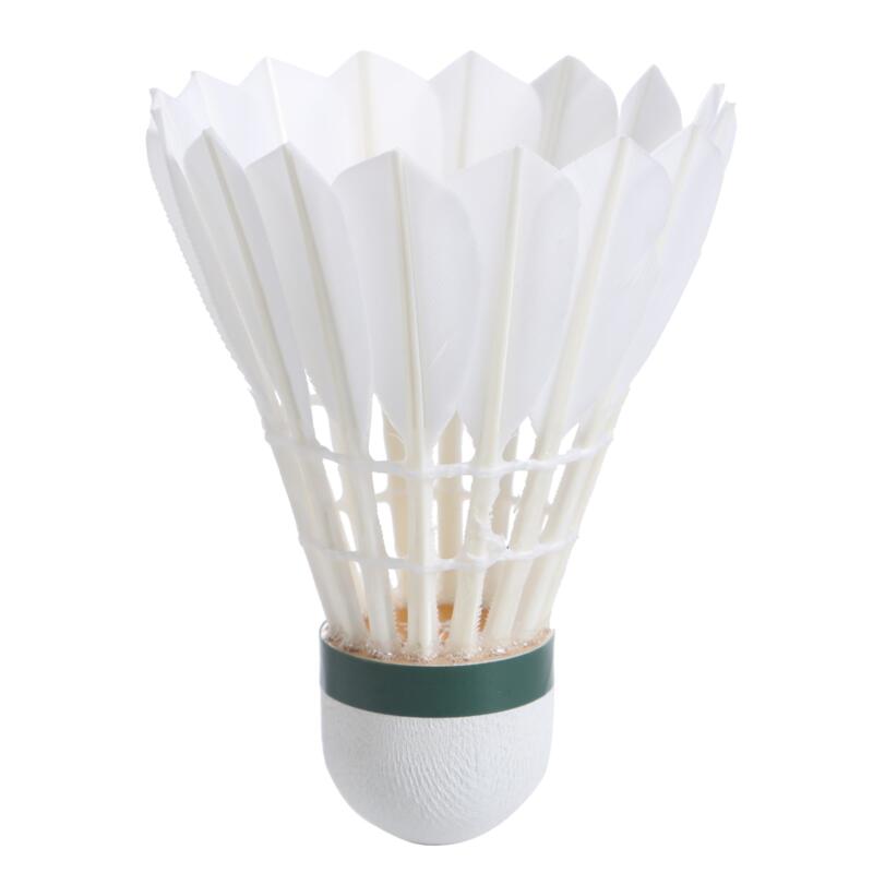 Pack de Volants de Badminton Plume de 12, Navettes de Haut