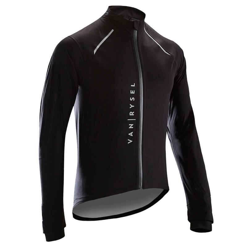 Road Sport Cycling Showerproof Jacket Decathlon