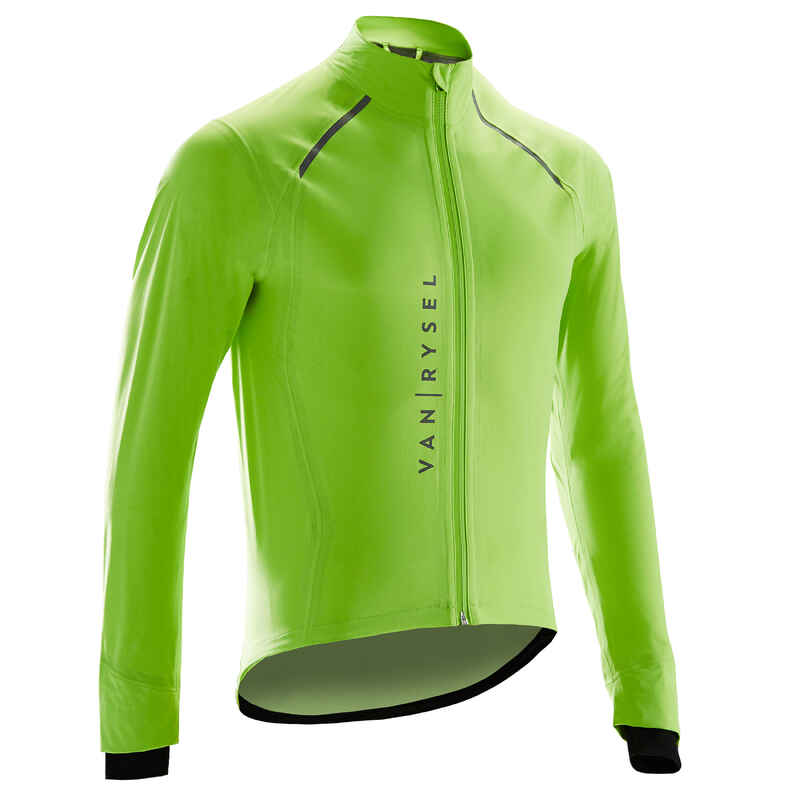 Road Sport Cycling Showerproof Jacket Decathlon