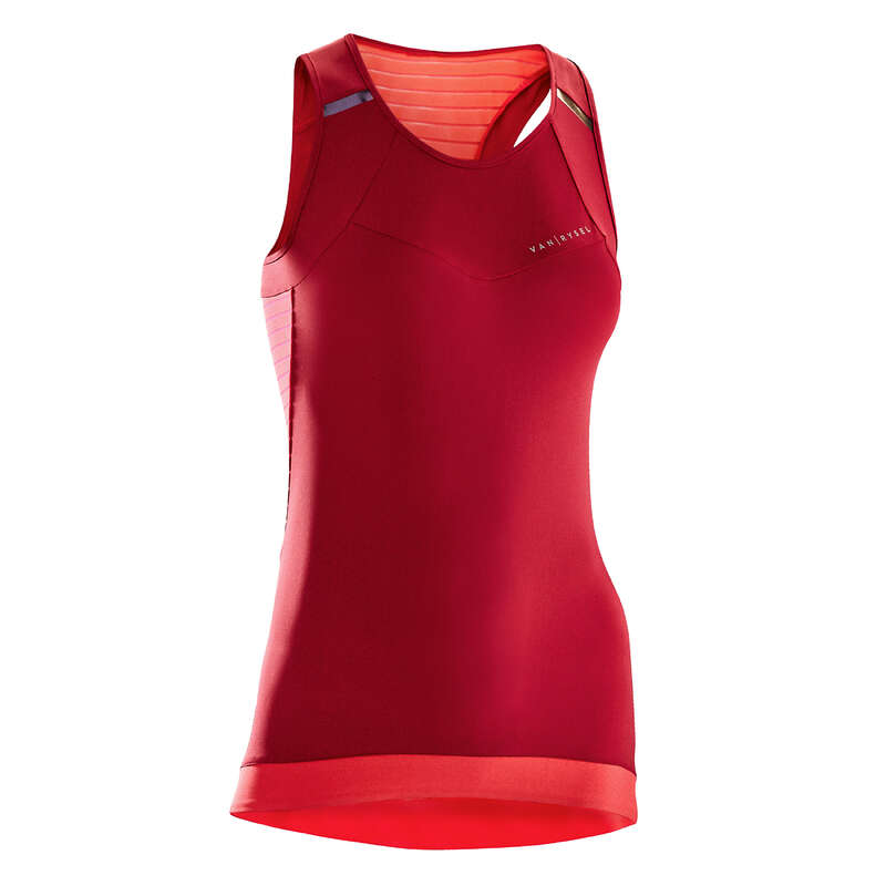 WOMEN WARM WEATHER ROAD APPAREL Clothing - 900 Women's Cycling Tank Top VAN RYSEL - By Sport