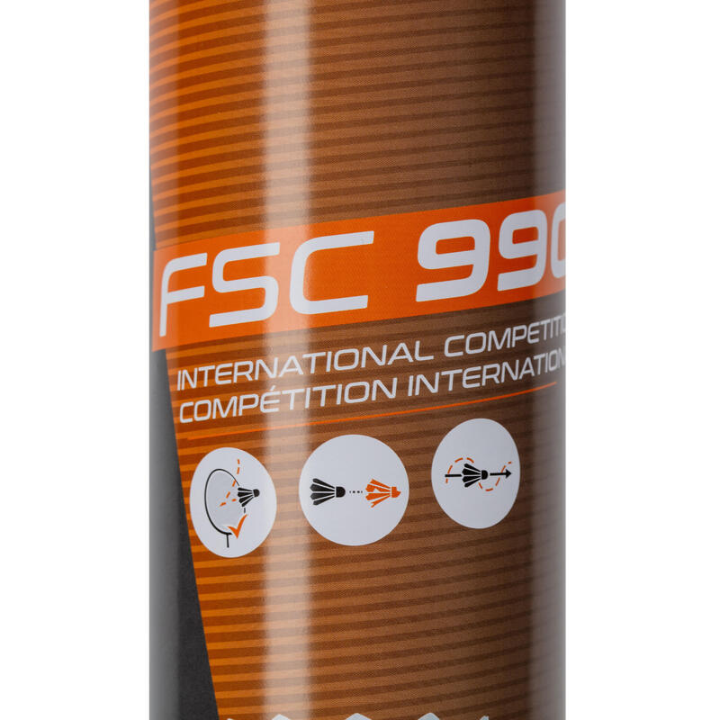 Federbälle Naturfedern FSC 990 Badmintonbälle Speed 78 × 12