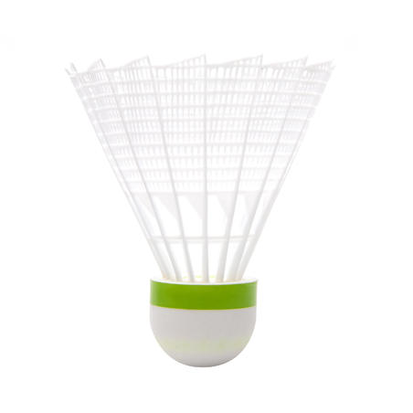 Lot De 3 Volants De Badminton En Plastique PSC 100 Medium - Blanc/Gris/Orange
