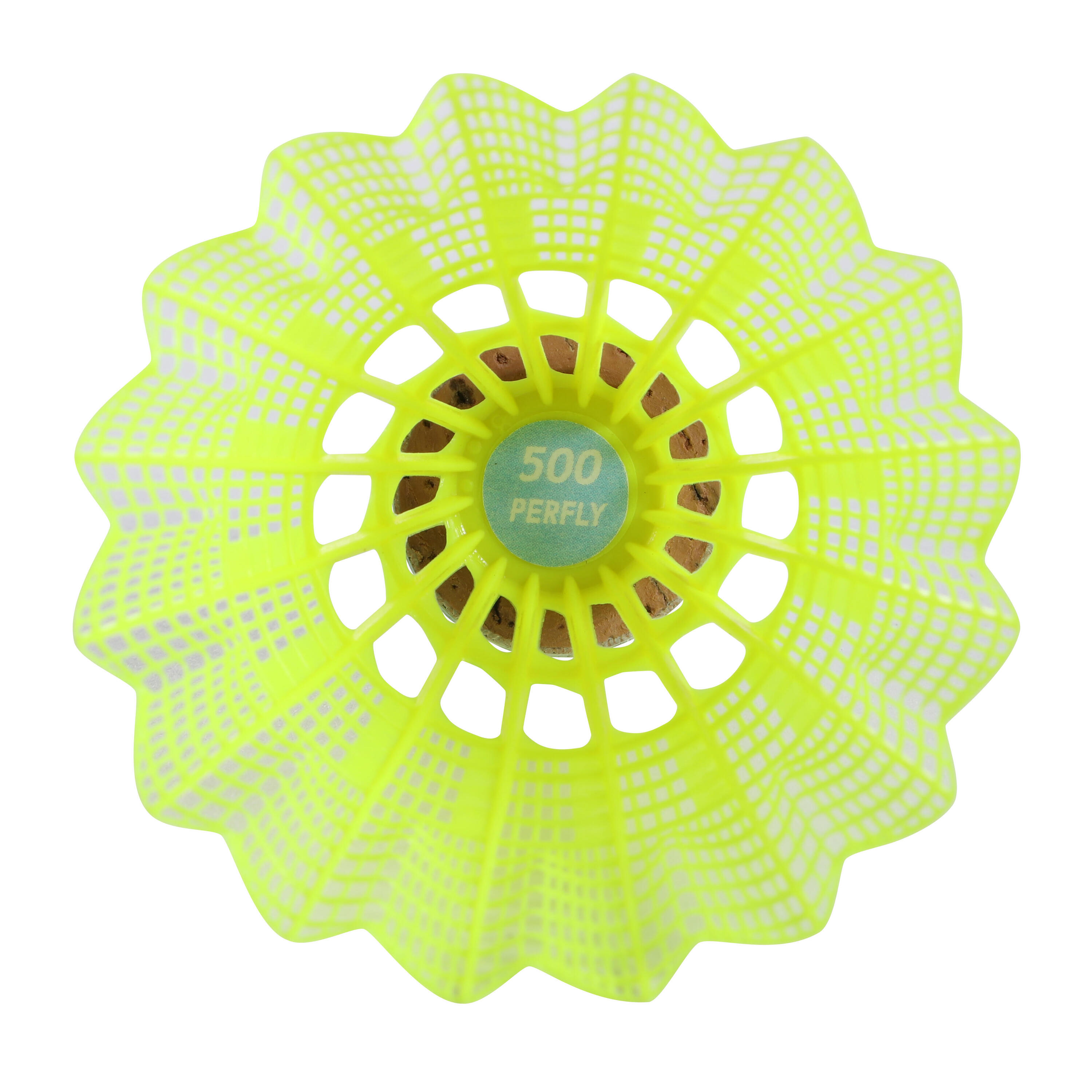 Volants de badminton en plastique paq. 6 - PSC 500 jaune 5/7