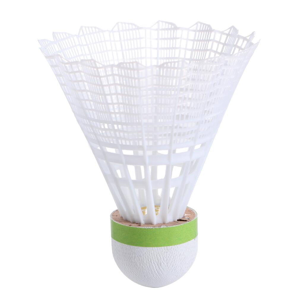 PLASTIC SHUTTLECOCK PSC 900  YELLOW  x  6 MEDIUM