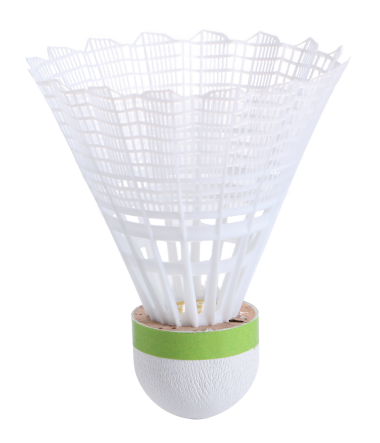 Set de 10 volants de badminton avec plumes blanc - Volants Ressorts pour  jouer au