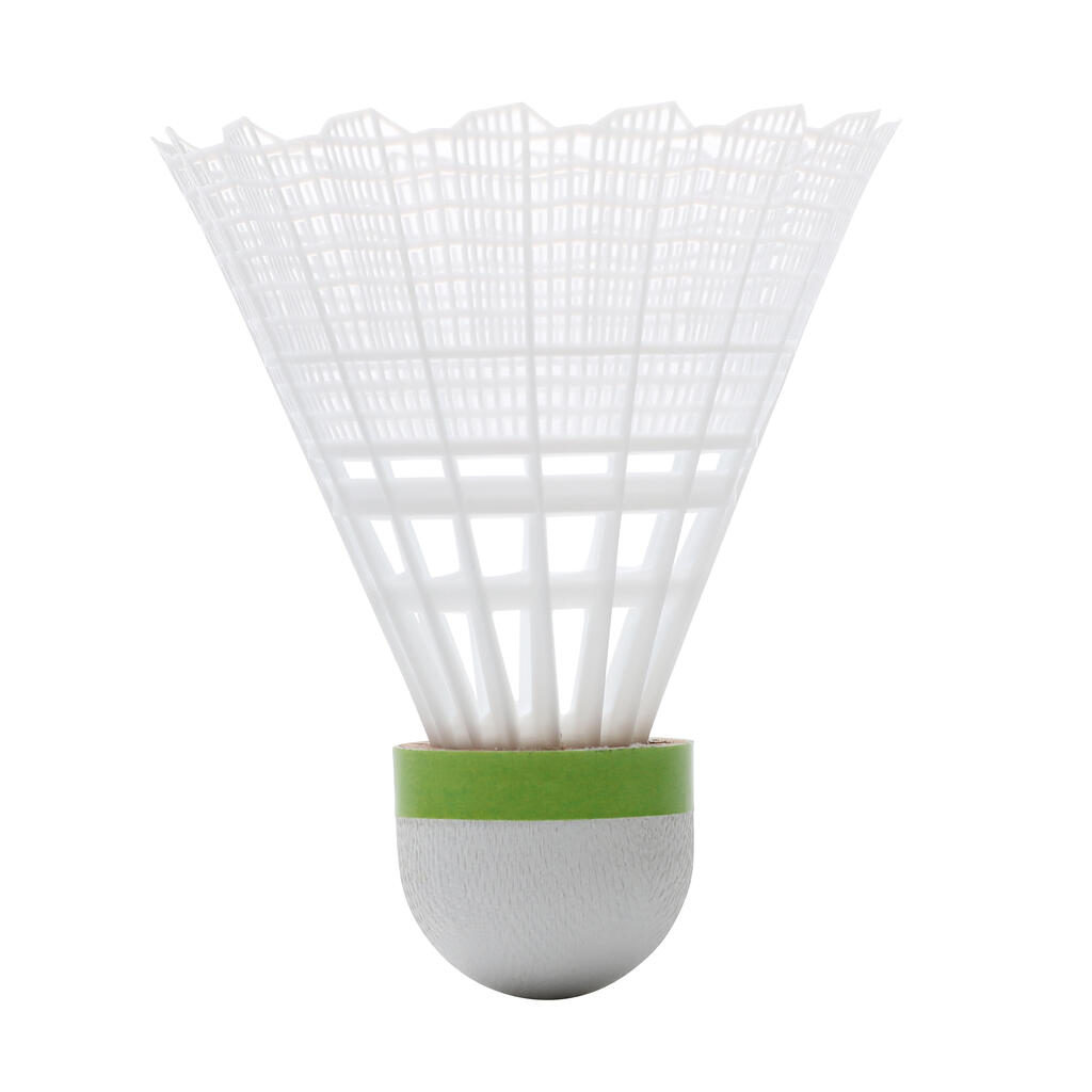 BADMINTON LOPTICE PSC 900 MEDIUM PLASTIČNE 6 KOM BELE