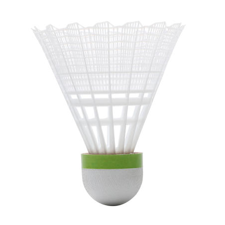Volants de badminton en plastique PSC 900 x 6 - blanc