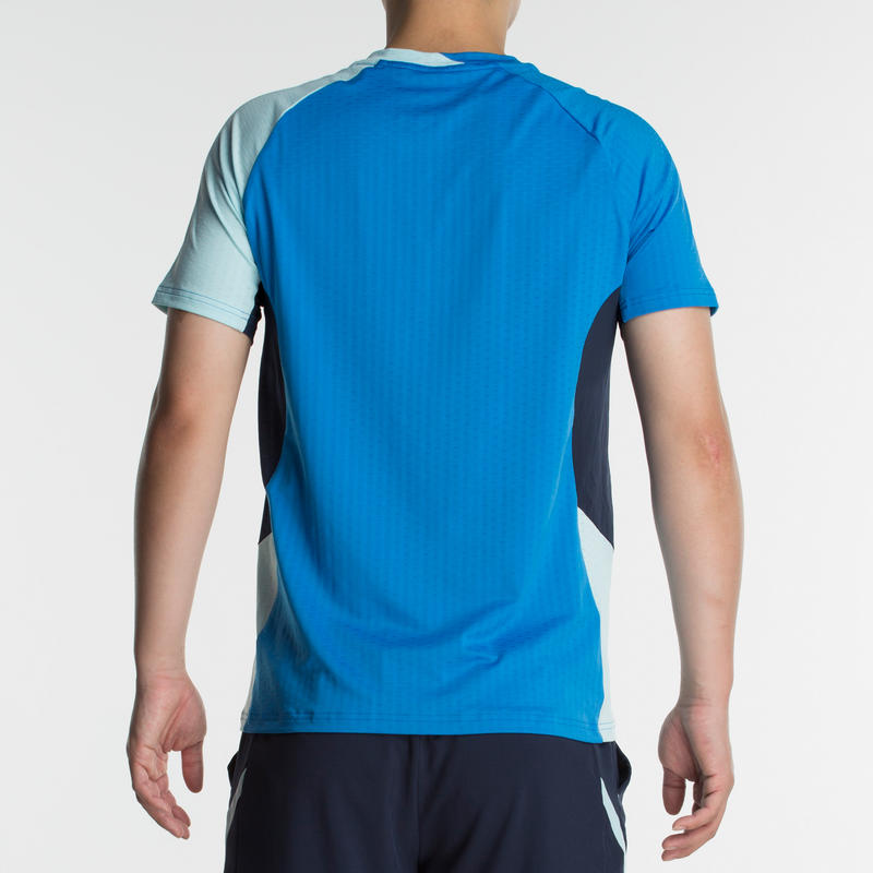 t shirt azzurra uomo